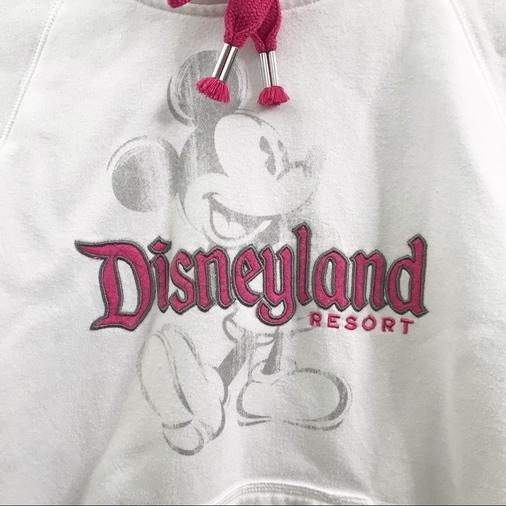 Disney Parks Disneyland white hoodie sz XS - Picture 2 of 7